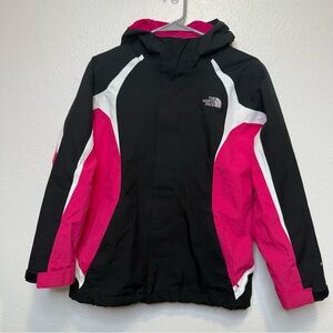 The North Face Girls HyVent Triclimate Waterproof Shell Windbreaker Jacket 14/16